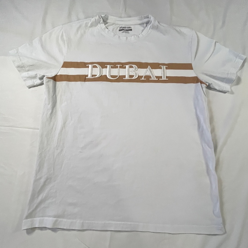 White and Brown Dubai T-Shirt